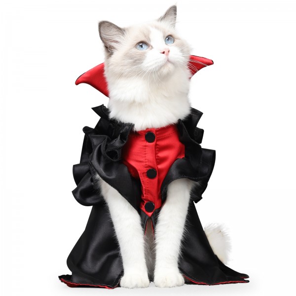 dog halloween costumes cat vampire costume pet clothing