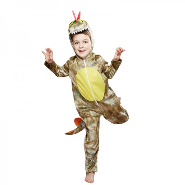 Children's dinosaur costume Halloween jumpsuit stage performance clothes