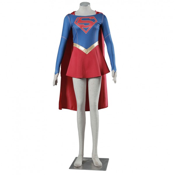 Classic animec superhero costume superwoman adult kids cosplay set
