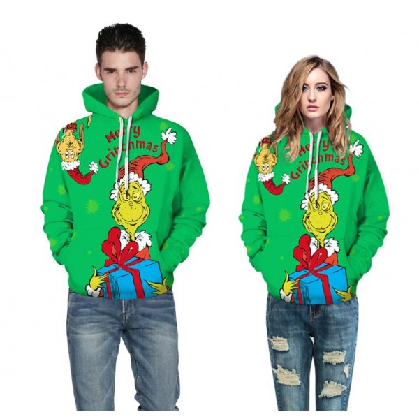 The Grinch couple costume unisex christmas sweatshirt