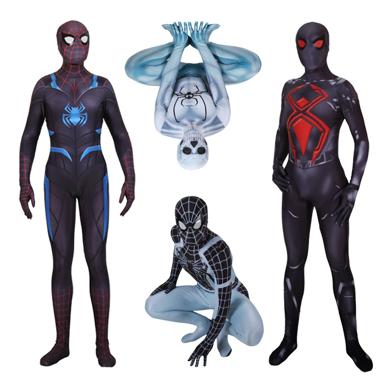 HOT PS4 Secret War spider man Super Hero Halloween Cosplay Costume suit Outfit
