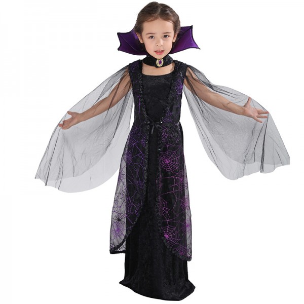 Girls Role Play Vampire Halloween Costume