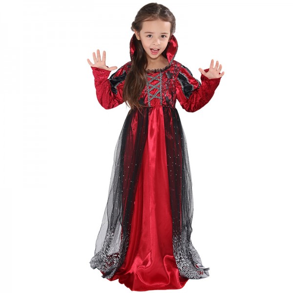 Halloween Vampire Costume For Girls