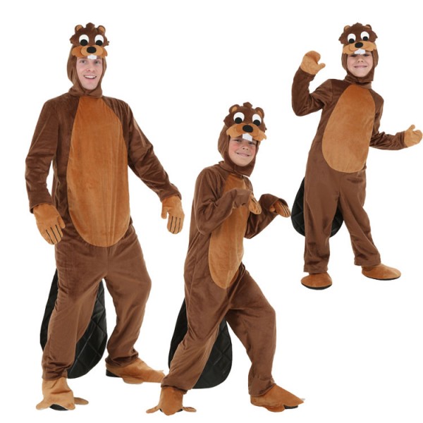 Halloween Family Animal Beaver Costume