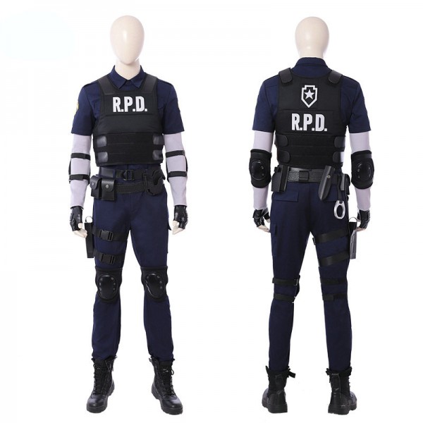 Game Resident Evil Leon Kennedy Costume Cosplay