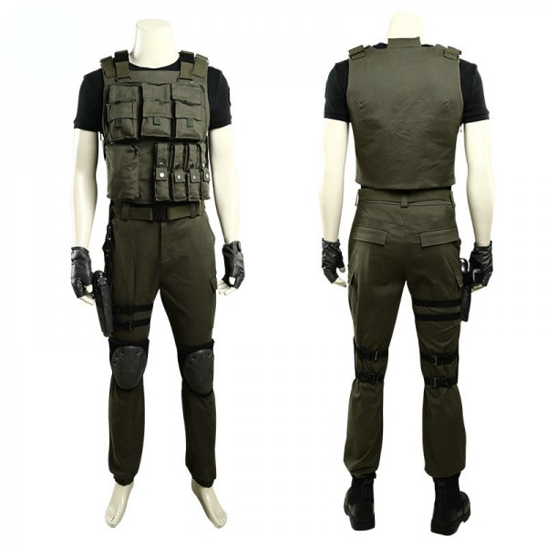 Game Resident Evil Carlos Oliveira Costume Cosplay