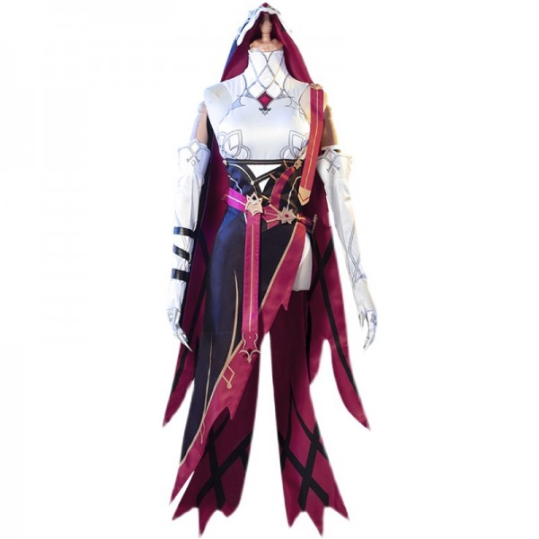 Game Genshin Impact Rosaria Costume Cosplay