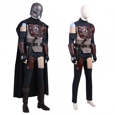 Movie Star Wars Mandalorian Costume Cosplay