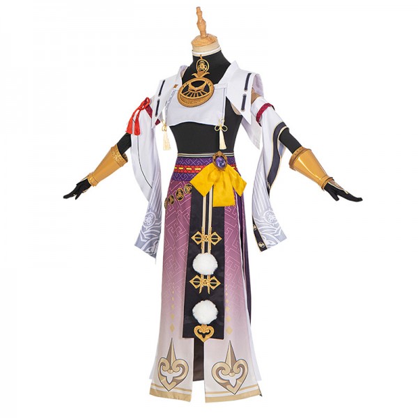 Game Genshin Impact Kujo Sara Costume Cosplay