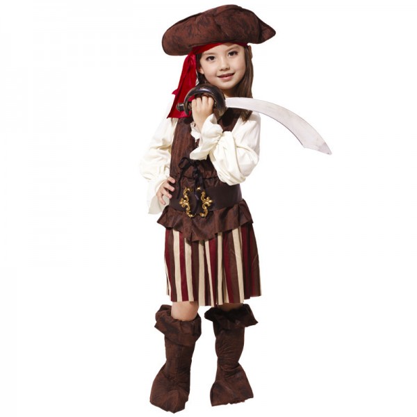 Halloween Pirate Costume For Girls