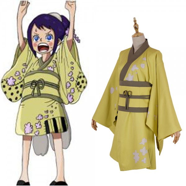 Classic anime ONE PIECE Otama kimono cosplay costume