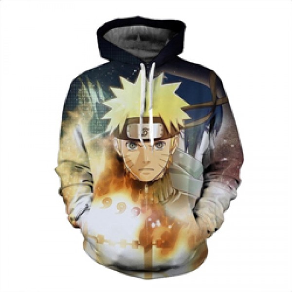 Anime Naruto Unisex Christmas Pullover Hoodie  For Adults  