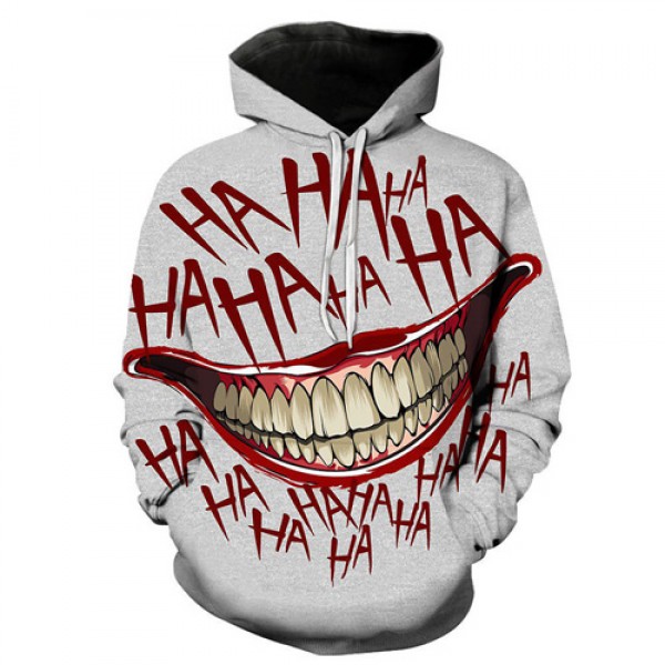 Adult Halloween Big Mouth Sweatshirt Hoodie