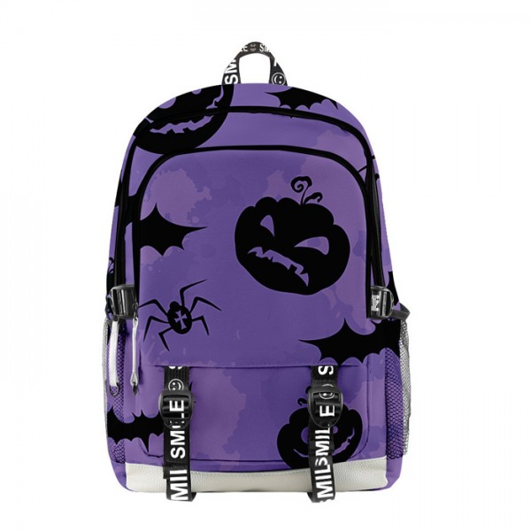 Halloween Purple Backpack