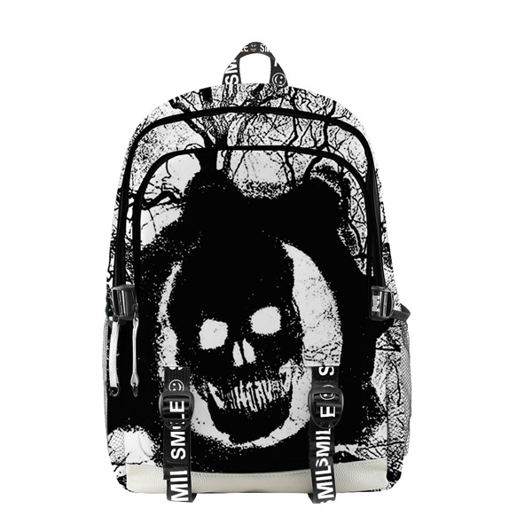 Adult Halloween Skull Backpack
