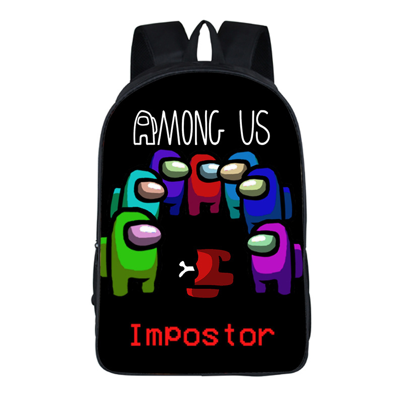 among us plush backpack