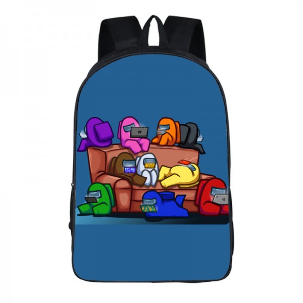 Among Us Backpack Teens Schoolbag Large Travel Backpack