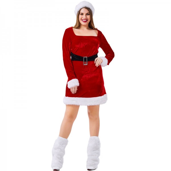 Christmas Miss Santa Costume For Woman