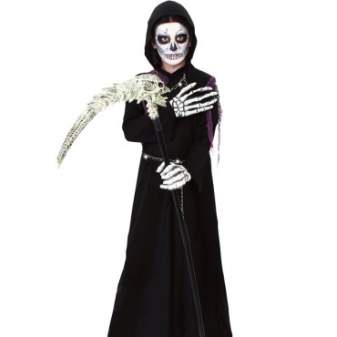 Adult Grim Reaper Halloween Costume 