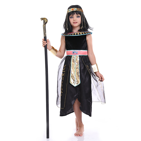 Egypt Egyptian Princess Costume Black Dress