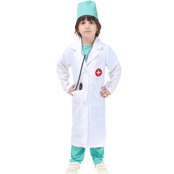 Kids Doctor Costume Halloween Cosplay