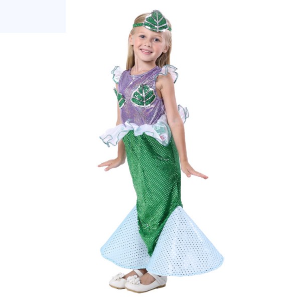Girls Secret Mermaid Halloween Costume