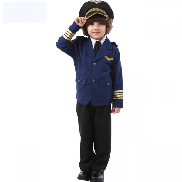 Kids Policeman Uniform Costume 