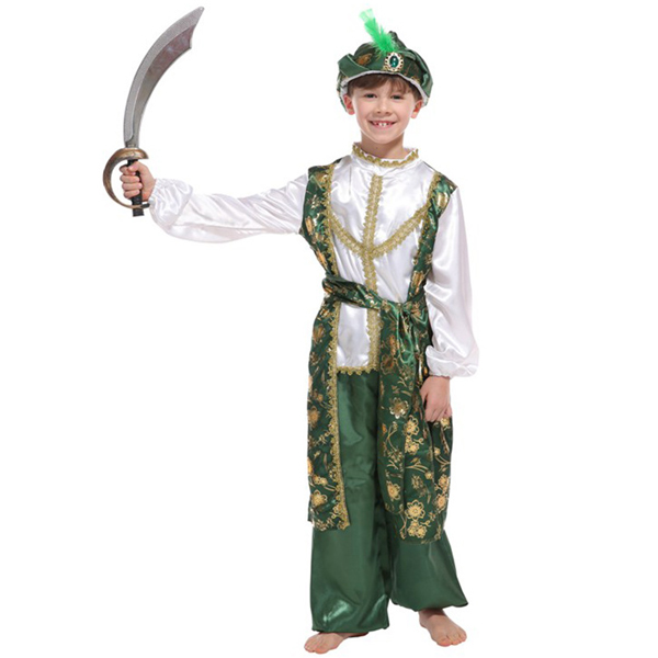 Boys Arabian Warrior Halloween Costume 