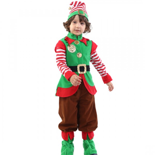 Boys Christmas Costume Colorful Outfit