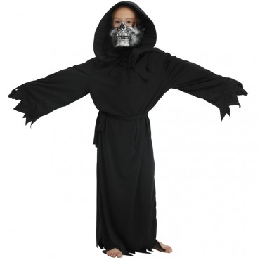 Boys Grim Reaper Cosplay Halloween Costume 
