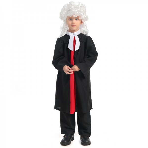 Boys Judges Lawyer Cosplay Costume 