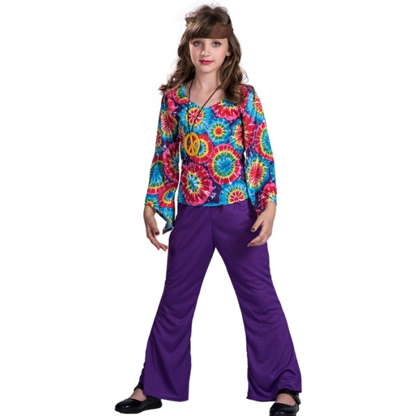 Girls 70s Disco Party Outfit costume