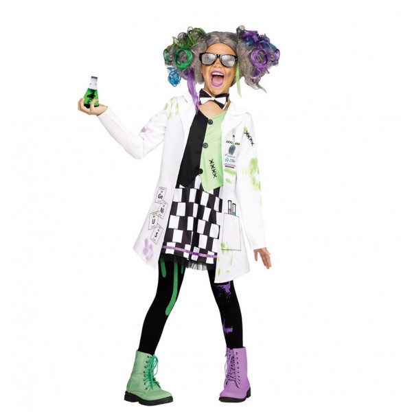 Girls Mad Scientists Costume