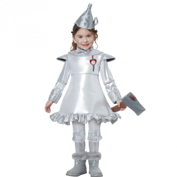 Girls Wizard Of Oz Tin Man Costume