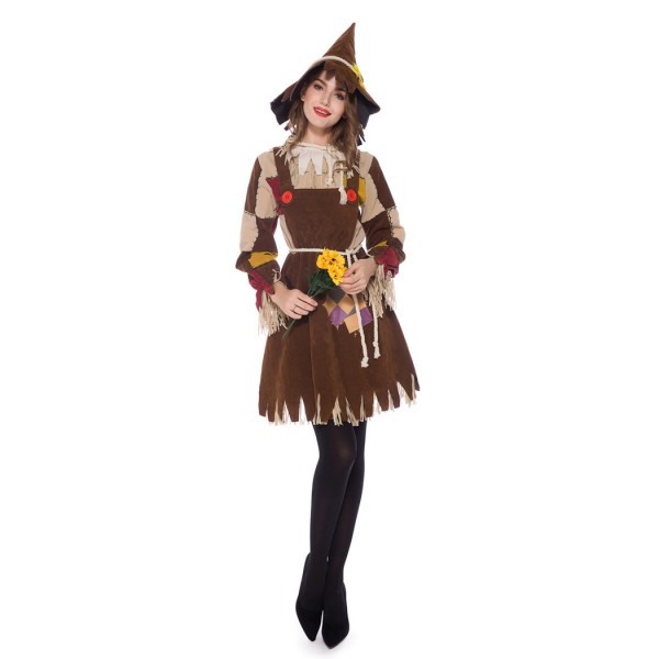 Womens Wizard Of Oz Scarecrow Costume