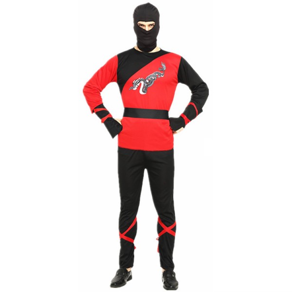 Mens Classic Ninja Winter Costume Outfit