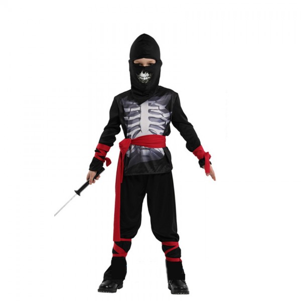 Cool Ninja Skull Boner Costume For Boy