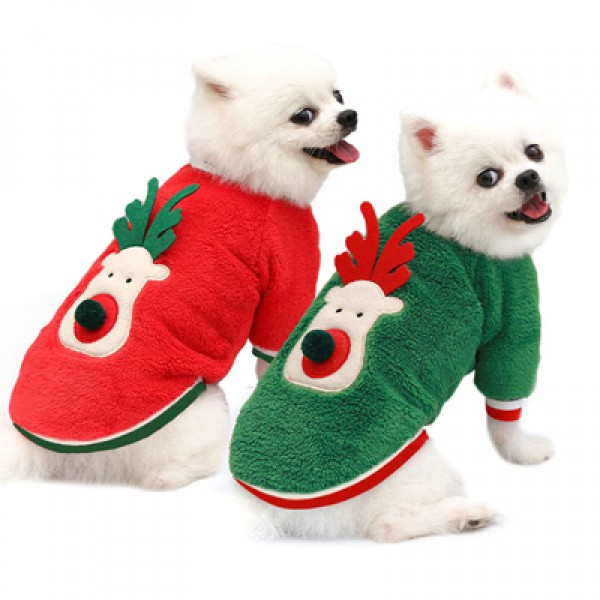 Pet Dog Christmas Reindeer Costume 
