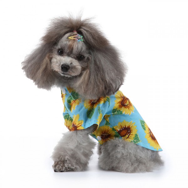 Dog Summer Floral Style Costume
