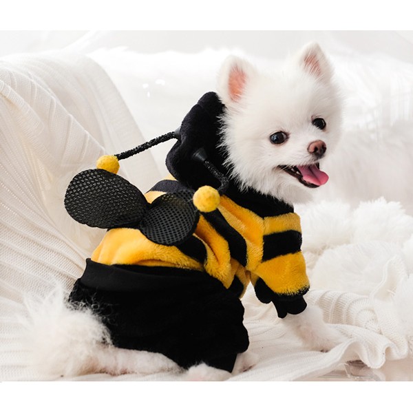 Cute Pet Dog Bee Costume 