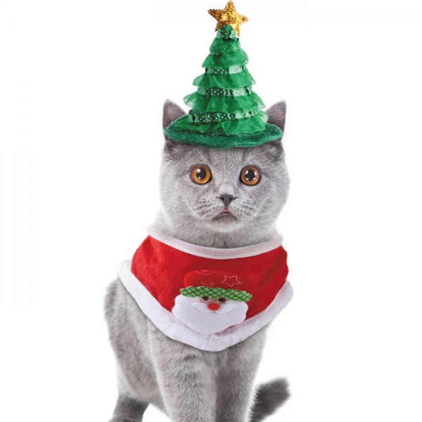 Cat Christmas Costume Hat