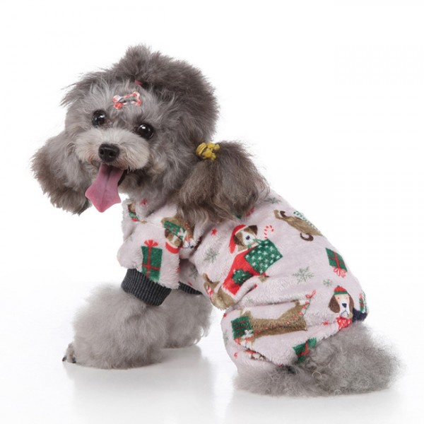 Cute Pet Dog Christmas Gift Costume
