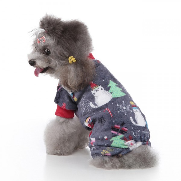 Dog Christmas Gift Costume Outfit