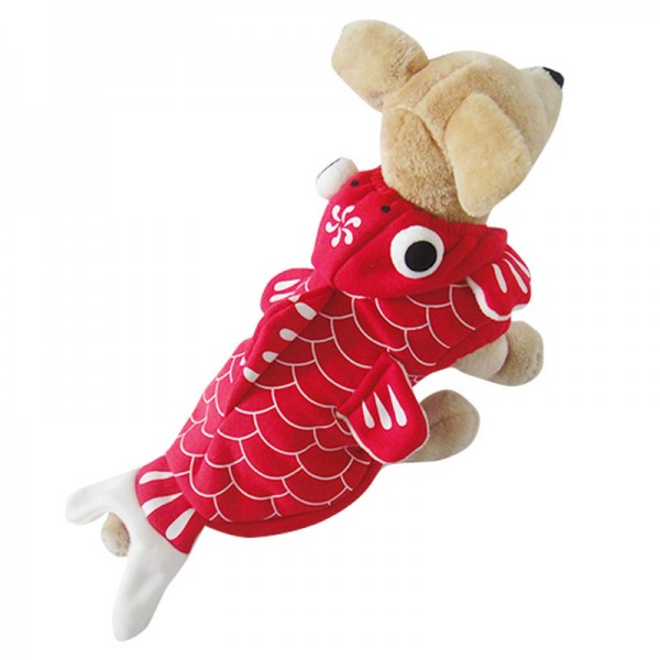 Cool Dog Red Golden Fish Halloween Costume