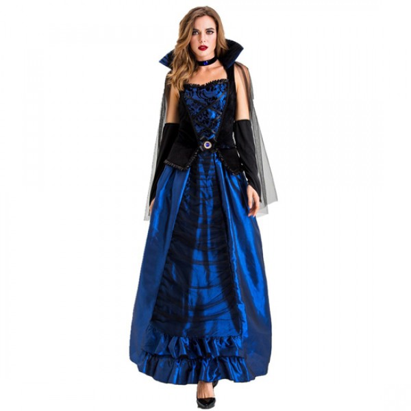 Cool Womens Vampire Blue Costume