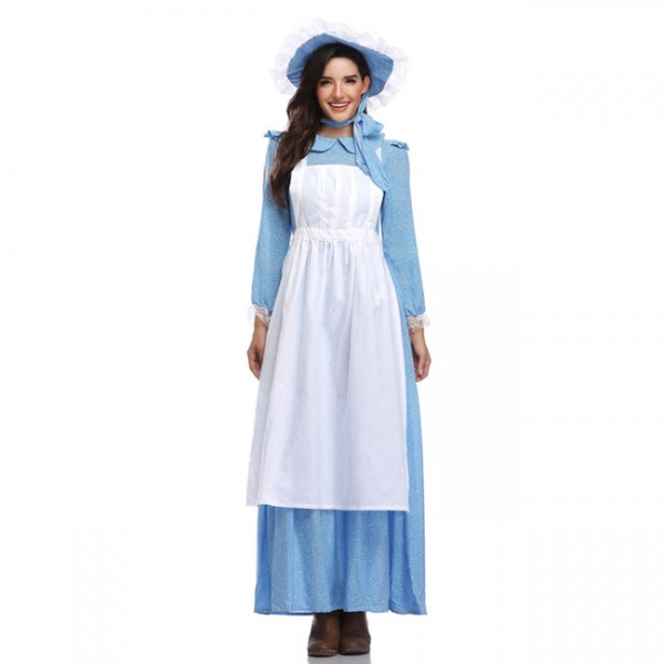 Adult Blue Maid Costume
