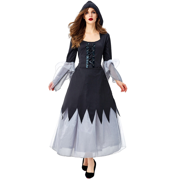 Adult Horrible Witch Halloween Costume Dress