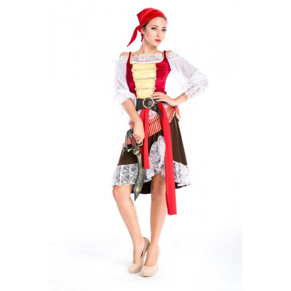 Cool Pirate Costume Womens Outfit