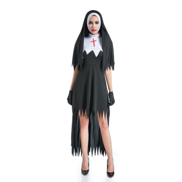 Womens Nun Costume Outfit