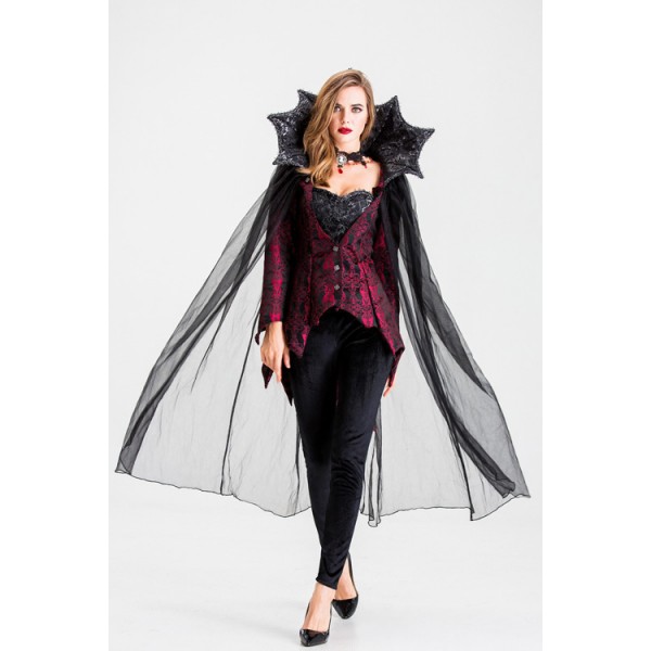 Gothic Horrorible Vampire Costume For Women
